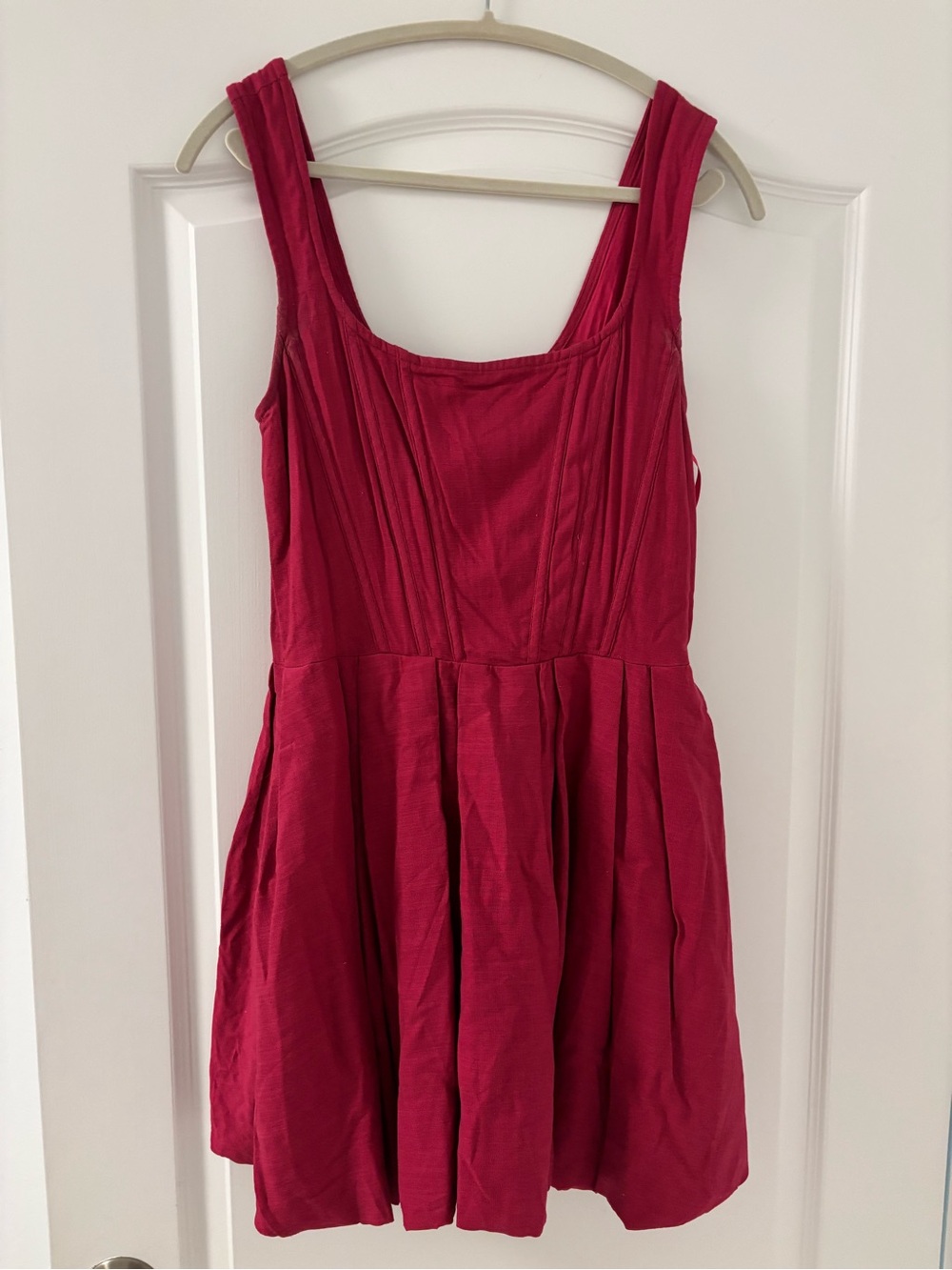 Anthropologie Aureta Fuchsia Pink Dress